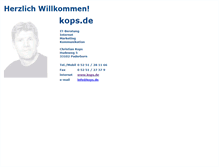 Tablet Screenshot of kops.de